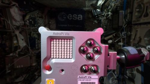 1082 Tim Peake Fires Up Astro Pi Computers On The International Space Station