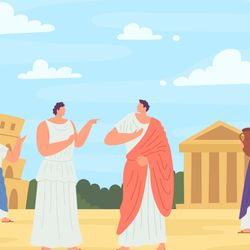 Ancient Romans cartoon