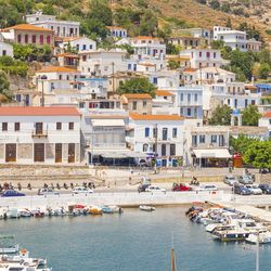 Ikaria island, Agios Kirikos city, Greece