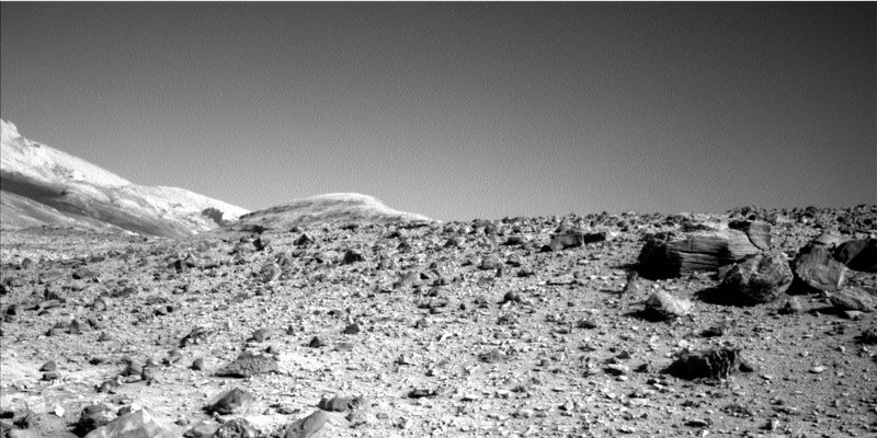 Mars image was taken by Left Navigation Camera onboard NASA's Mars rover Curiosity on Sol 3921
