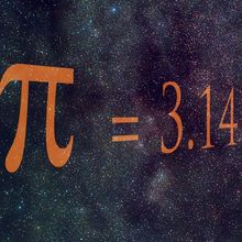 Pi numbers can be calculated. 