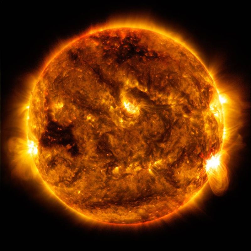 The Sun as seen by NASA’s Solar Dynamics Observatory