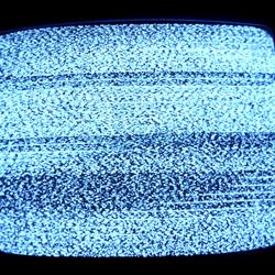 Analog TV Static Distortion Noise