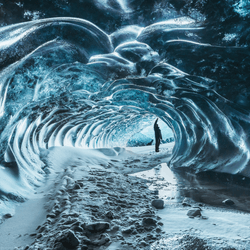 anaconda glacier cave