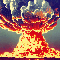 nuclear bomb vaporization