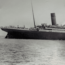 The Titanic, pre-iceberg.